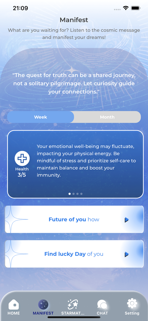AstroBot App Screenshot 2
